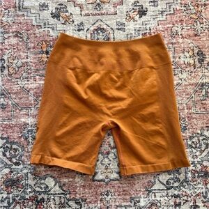 Women's Orange Aurola Shorts